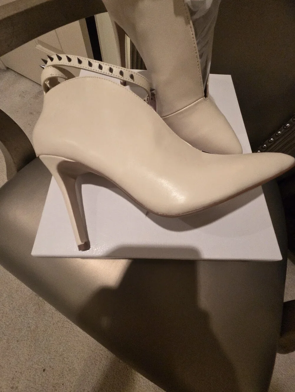 Jessica Simpson Ankle Wrap Spikes Heels